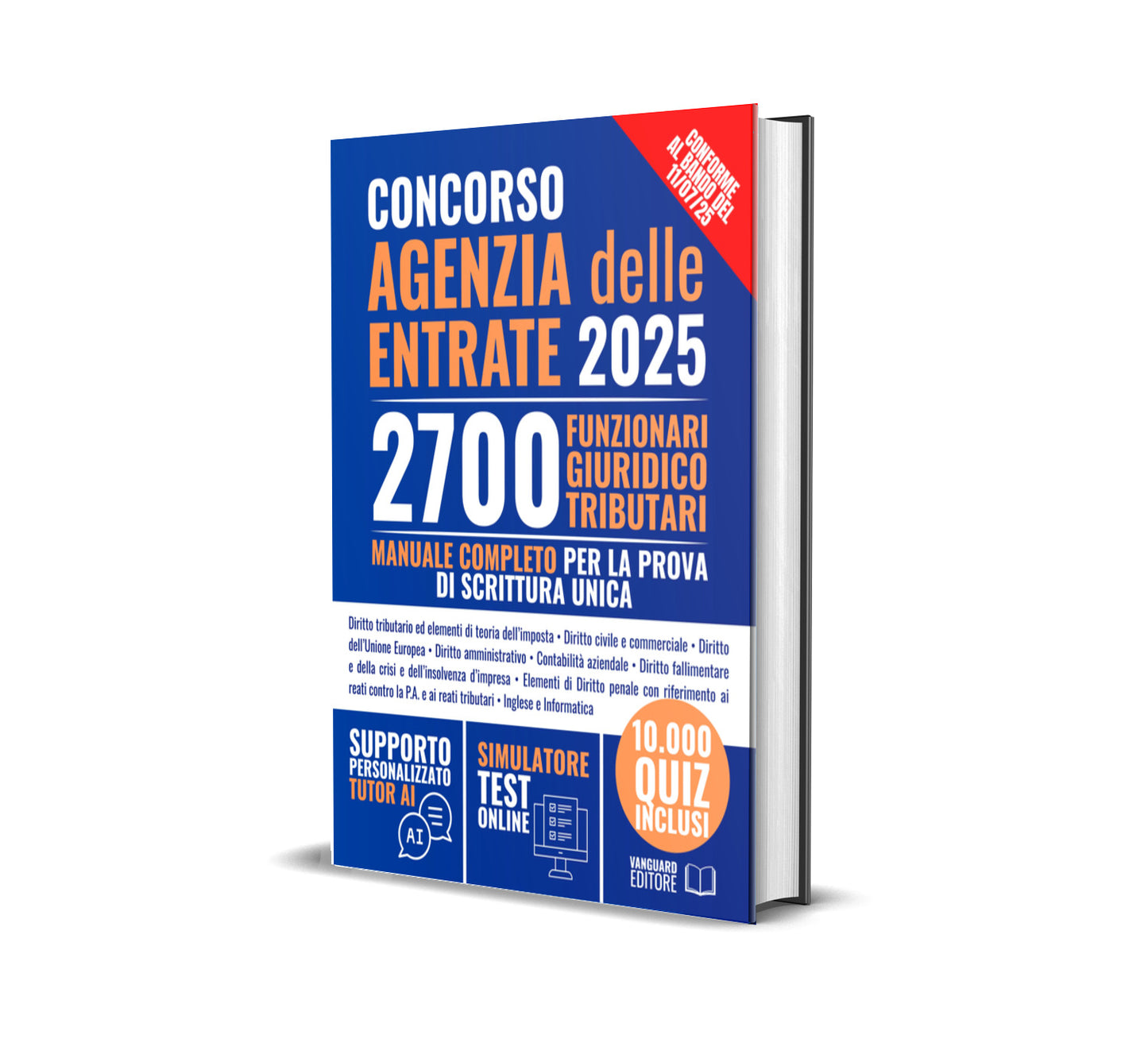 Manuale per Concorso Agenzia Delle Entrate – 2700 Funzionari Giuridico Tributari