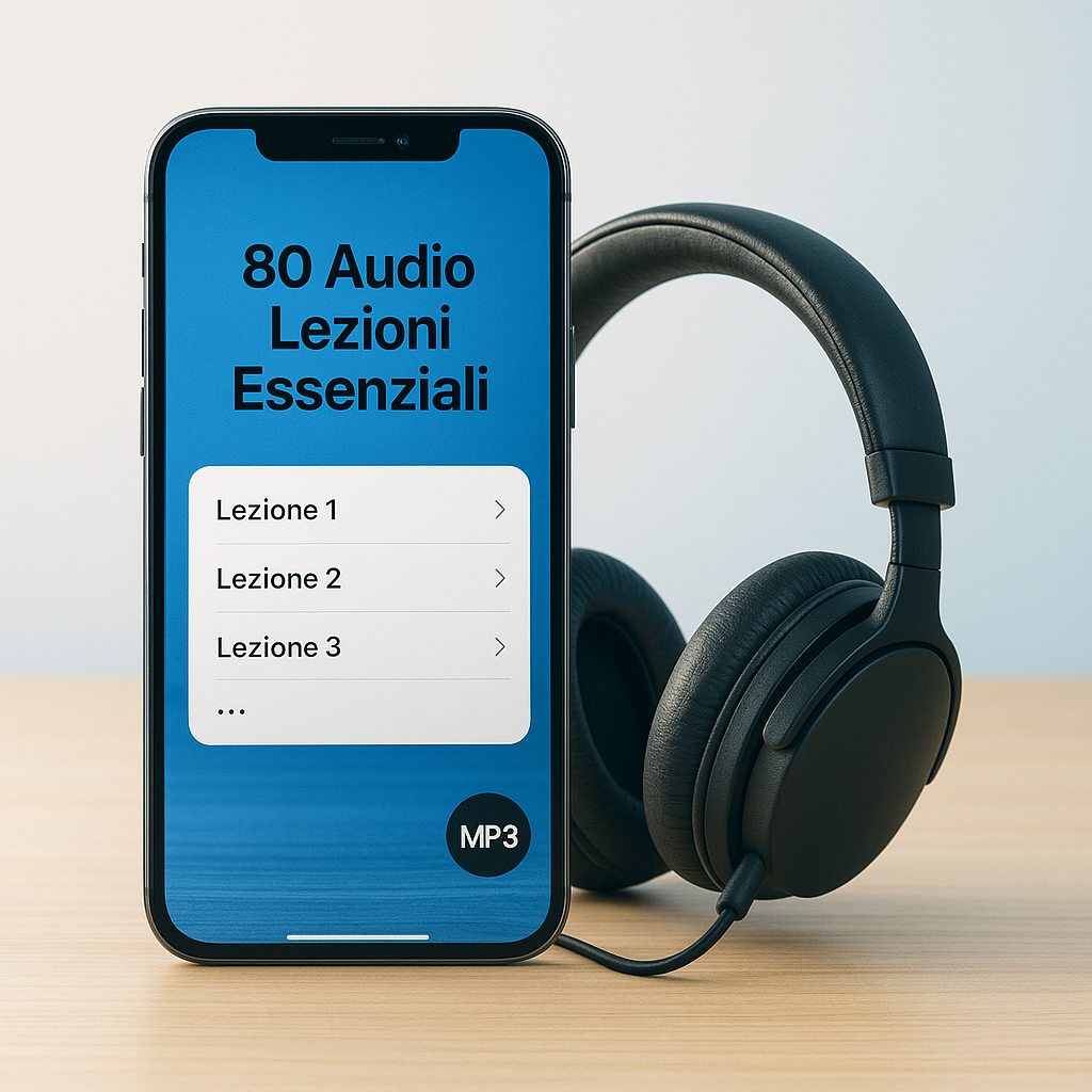 Ripasso Veloce in Cuffia – 80 Audio Lezioni Essenziali